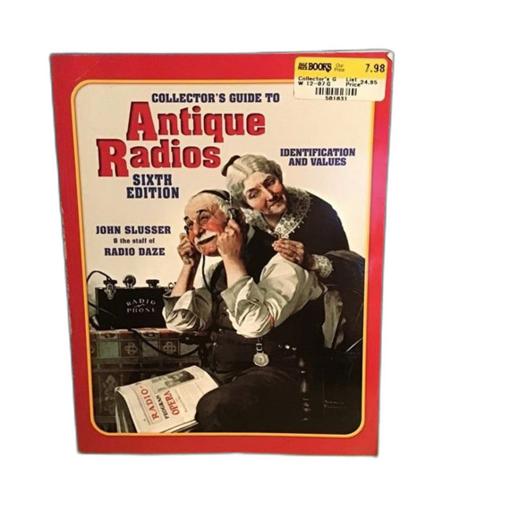 Collector's Guide To Antique Radios by John Slusser Collector Books - Picture 1 of 2